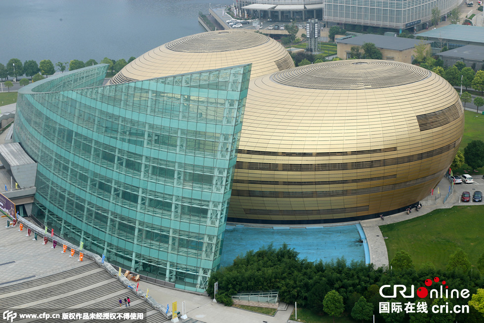 河南藝術中心被評“最丑”建筑 酷似“金蛋”