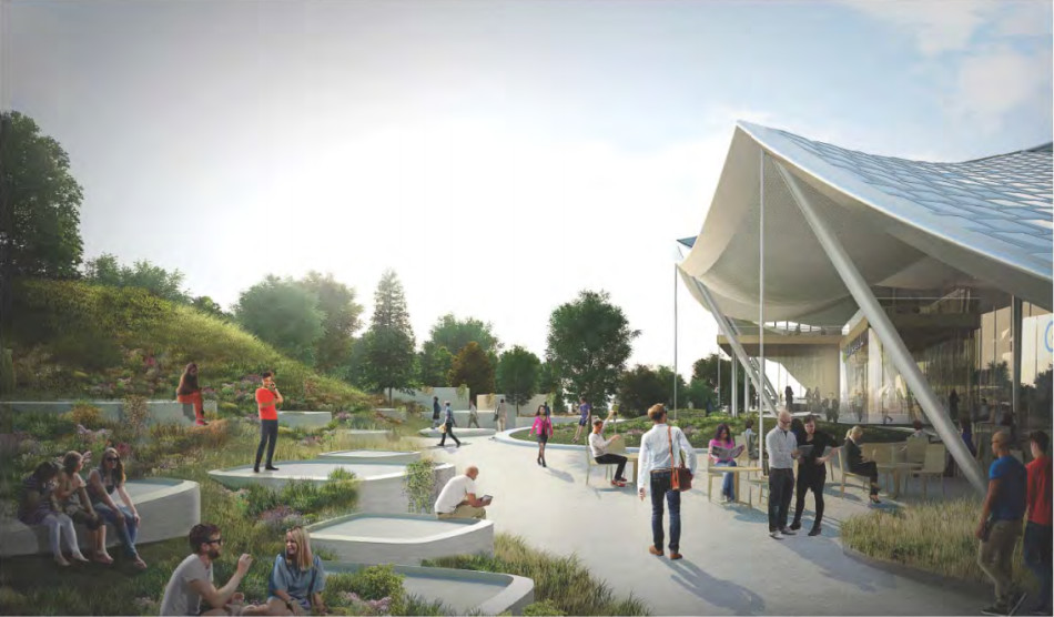 谷歌計(jì)劃在山景城新建總部：外形酷似大帳篷