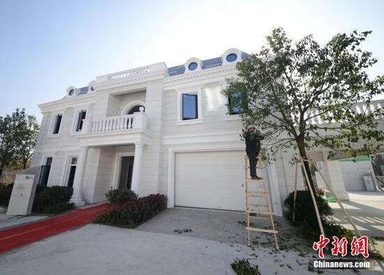 看！這些別墅都是3D打印出來的 僅耗時(shí)1天