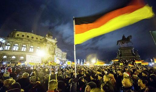 示威現(xiàn)場(chǎng)。