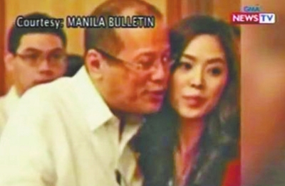 2012年,阿基諾三世與比自己小23歲的韓裔女主播格雷斯·李在一起。