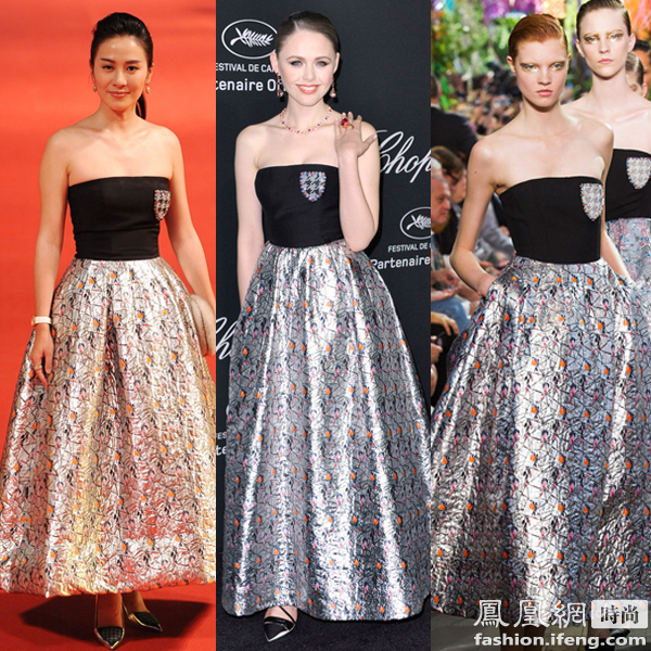 葉璇、克里斯汀娜巴贊同穿Christian Dior出席相關活動