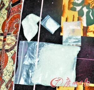 繳獲的各種毒品 繳獲的各種毒品