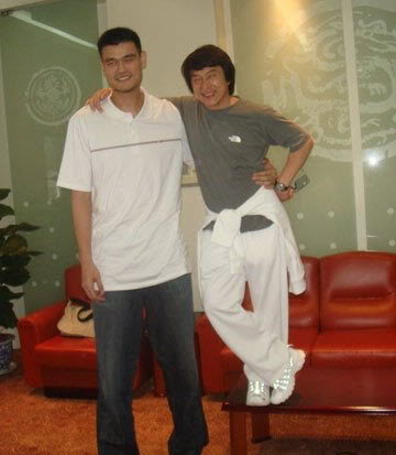 當姚明夫婦遇見陸毅夫婦，一不小心，信號又滿格了~