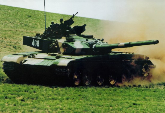 中國99式坦克人氣第一。