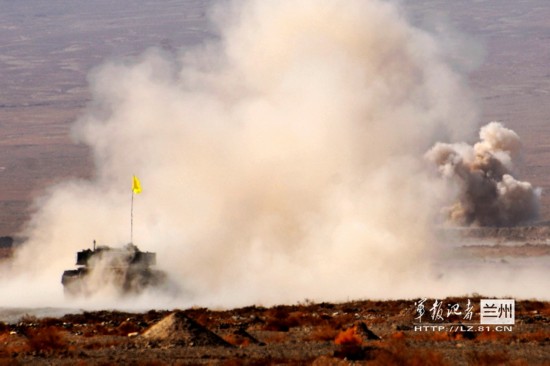 演習(xí)現(xiàn)場。