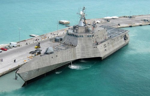 　資料圖：美軍LCS-2獨立號瀕海戰(zhàn)斗艦