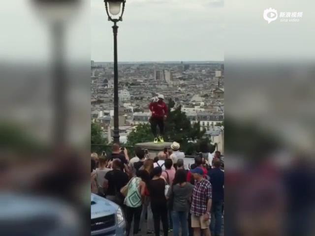 牛！黑人小哥開掛技能不斷