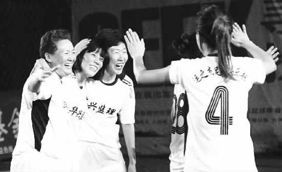 此次運之杰足球俱樂部的參賽隊員，大多是由女足退役球員組成