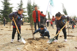 映象網愛心林公益植樹活動